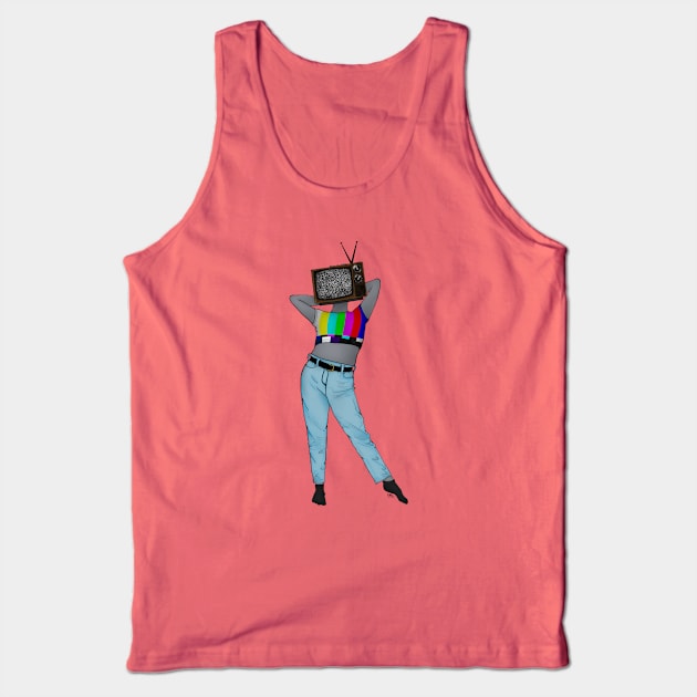 Media Gorl Tank Top by SoggyCheeseFry